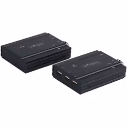 StarTech.com 4K HDMI KVM Extender over Fiber - HDMI Video & USB Remote KVM Switch/Console Extender - up to 984ft/300m (MultiMode) - 2x 10G MMF SFP+ modules - KVM Extension Kit (TX/RX) - Additional view 6