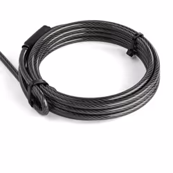 StarTech.com 6.5' (2m) Laptop Cable Lock - Nano Slot Compatible 4 Digit Combination Security Cable Lock - Serialized Anti-Theft Vinyl Coated Steel Cable Lock for Nano Slot Computer/Device - Additional view 7