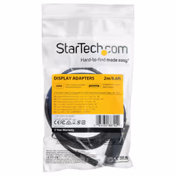 StarTech.com 6ft (2m) USB C to DisplayPort 1.4 Cable 8K 60Hz/4K - Bidirectional DP to USB-C or USB-C to DP Reversible Video Adapter Cable -HBR3/HDR/DSC - USB Type C/TB3 Monitor Cable (CDP2DP142MBD) - Additional view 5