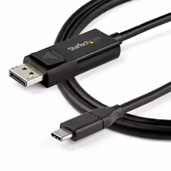 StarTech.com 3ft (1m) USB C to DisplayPort 1.4 Cable 8K 60Hz/4K - Bidirectional DP to USB-C or USB-C to DP Reversible Video Adapter Cable -HBR3/HDR/DSC - USB Type-C/TB3 Monitor Cable - Additional view 4