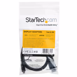 StarTech.com 3ft (1m) USB C to DisplayPort 1.4 Cable 8K 60Hz/4K - Bidirectional DP to USB-C or USB-C to DP Reversible Video Adapter Cable -HBR3/HDR/DSC - USB Type-C/TB3 Monitor Cable - Additional view 5
