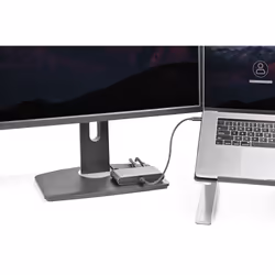 StarTech.com Thunderbolt 3 Mini Dock - Portable Dual Monitor Docking Station w/HDMI 4K 60Hz, 2x USB-A Hub (3.0/2.0), GbE - 11in/28cm Cable - TB3 Multiport Adapter - Mac/Windows - Additional view 7