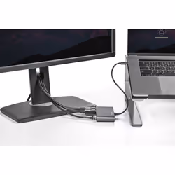 StarTech.com Thunderbolt 3 Mini Dock - Portable Dual Monitor Docking Station with DP 4K 60Hz, 1x USB-A Hub (USB 3.0/5 Gbps), GbE - 11in/28cm Cable - TB3 Multiport Adapter - Mac/Windows - Additional view 6