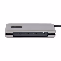StarTech.com 4-Port USB-C Hub, 4x USB-C Ports, USB 3.2 Gen 2 (10Gbps) - Portable USB C Hub with 100W Power Delivery Pass-Through - USB Type C Hub w/ 12.6in/32cm Wrap-Around Cable - Additional view 8
