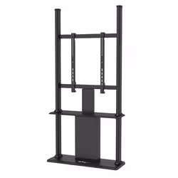 StarTech.com Digital Signage Display Stand - Black - Locking, 80 kg, 114.3 cm (45"), 139.7 cm (55"), 200 x 200 mm, 600 x 400 ...