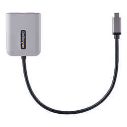 StarTech.com USB-C to Dual HDMI MST HUB - Dual HDMI 4K 60Hz - USB Type C Multi Monitor Adapter for Laptop w/ 1ft/30cm cable - DP 1.4 Multi-Stream Transport Hub - USB-C to HDMI Splitter - Additional view 5