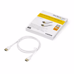 StarTech.com 3ft (1m) Premium Certified HDMI 2.0 Cable with Ethernet - Durable High Speed UHD 4K 60Hz HDR - Rugged M/M HDMI Cord with Aramid Fiber - TPE - Ultra HD Monitors, TVs & Displays - Additional view 4