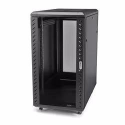 StarTech.com 4-Post 32U Server Rack Cabinet, Lockable 19" Data Rack Cabinet for Computer / AV / IT Equipment, Office / Home N ...
