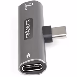 StarTech.com USB C Audio & Charge Adapter - USB-C Audio Adapter w/ USB-C Audio Headphone/Headset Port and 60W USB Type-C Power Delivery Pass-through Charger - For USB-C Phone/Tablet/Laptop - Additional view 5