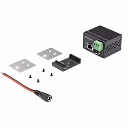 StarTech.com PoE+ Industrial Fiber to Ethernet Media Converter 30W - SFP to RJ45 - Singlemode/Multimode Fiber to Copper Gigabit Ethernet - Mini/Compact Size - IP-30/ -40 to +75C - Additional view 4