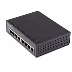 StarTech.com Industrial 8 Port Gigabit PoE Switch - 30W - Power Over Ethernet Switch - GbE PoE+ Unmanaged Switch - Rugged Hig ...
