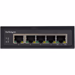 StarTech.com Industrial 5 Port Gigabit PoE Switch - 30W - Power Over Ethernet Switch - Hardened GbE PoE+ Unmanaged Switch - Rugged High Power Gigabit Network Switch IP-30/-40 C to 75 C - Additional view 4