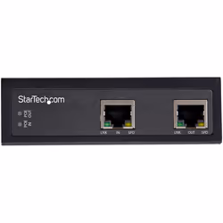 StarTech.com Industrial Single Port Gigabit PoE Extender - 60W 802.3bt PoE /PoE+/ PoE++ - 100m/ 330ft - Power Over Ethernet Network Range Extender - IP-30 - -40C to +75C - Additional view 4