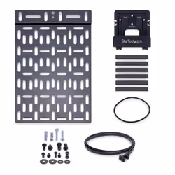 StarTech.com Universal TV Accessory Mount - Adjustable TV & Wall Mount Bracket - Media Players/Router/Modem/AV Switches & Extenders/Apple TV - Hidden Cable Box Mount Behind TV - 11lb (5kg) - Additional view 5