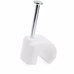 StarTech.com 100 Pack Large Cable Clips with Nail - Reusable - Nail-in Clamps - Wire Holding Clips - Ethernet Cord/AV/Coax Ca ...