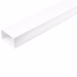 StarTech.com Solid Cable Management Raceway with Adhesive Tape & Cover, 1-3/4"(45mm)W x 1-1/8"(27mm)H - 6ft(1.8m) length, PVC ...