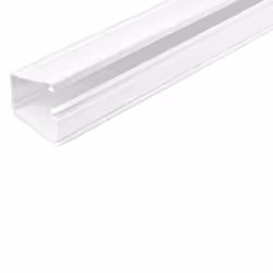 StarTech.com Solid Cable Management Raceway with Adhesive Tape & Cover, 1-3/4"(45mm)W x 1-1/8"(27mm)H - 6ft(1.8m) length, PVC Network/Power Cord Hider - Wall Wire Duct System, UL Listed