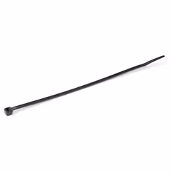 StarTech.com 8"(20cm) Cable Ties - 1/8"(4mm) wide, 2-1/8"(55mm) Bundle Diameter, 50lb(22kg) Tensile Strength, Nylon Self Locking Zip Ties with Curved Tip - 94V-2/UL Listed, 100 Pack - Black - Additional view 4