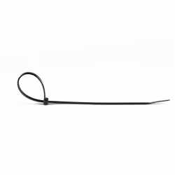 StarTech.com 10"(25cm) Cable Ties - 1/8"(4mm) wide, 2-5/8"(68mm) Bundle Diameter, 50lb(22kg) Tensile Strength, Nylon Self Locking Zip Ties w/ Curved Tip - 94V-2/UL Listed, 100 Pack - Black - Additional view 5