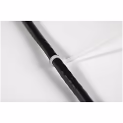 StarTech.com 4"(10cm) Cable Ties - 1/16"(2mm) wide, 7/8"(22mm) Bundle Diameter, 18lb(8kg) Tensile Strength, Nylon Self Locking Zip Ties with Curved Tip - 94V-2/UL Listed, 100 Pack - White - Additional view 5