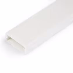StarTech.com Solid Cable Management Raceway with Adhesive Tape & Cover, 1-1/4"(32mm)W x 3/8"(11mm)H - 3ft(1m) length, PVC Net ...