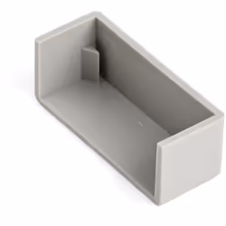 StarTech.com 20 Pack Cable Raceway End Cap for CBMWD3816 - Cable Management Accessories - Channel Raceway Fitting End Cap - Cable Raceway Connectors - Wiring Duct End Piece - UL Rated