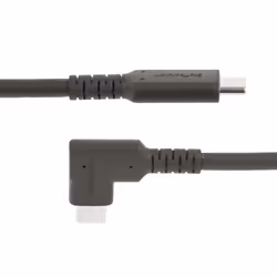 StarTech.com 3ft (1m) Rugged Right Angle USB-C Cable, USB 3.2 Gen 2 (10 Gbps), Full-Featured USB C to C Data transfer Cable, 4K 60Hz DP Alt Mode, 100W Power Delivery - 90 Degree USB Type-C Cable - Additional view 4