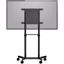 StarTech.com Mobile TV Cart - Portable Rolling TV Stand for 37-70" VESA Display (154lb/70kg) - TV Stand w/Shelf & Storage Compartment - Rotate/Tilt Display - Universal TV Mount on Wheels - Additional view 5
