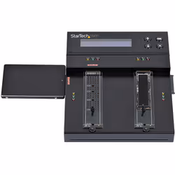 StarTech.com Standalone M.2 SATA & M.2 NVMe Duplicator and Eraser - HDD/SSD Cloner/Wiper for M.2 PCIe AHCI/NVMe, M.2 SATA, 2.5/3.5" SATA Drives - External Hard Drive Eraser/Duplicator, TAA - Additional view 7