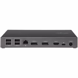 StarTech.com USB C Dock - Triple 4K Monitor USB Type-C Docking Station - 100W Power Delivery - DP 1.4 Alt Mode & DSC, 2x DisplayPort 1.4/HDMI 2.0 - 6xUSB (2x 10Gbps) - Windows/Chrome - Additional view 4