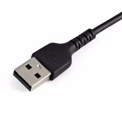 StarTech.com 6 inch (15cm) Durable Black USB-A to Lightning Cable - Heavy Duty Rugged Aramid Fiber USB Type A to Lightning Charger/Sync Power Cord - Apple MFi Certified iPad/iPhone 12 - Additional view 4