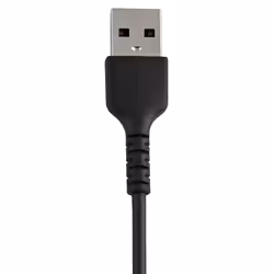 StarTech.com 6 inch (15cm) Durable Black USB-A to Lightning Cable - Heavy Duty Rugged Aramid Fiber USB Type A to Lightning Charger/Sync Power Cord - Apple MFi Certified iPad/iPhone 12 - Additional view 5