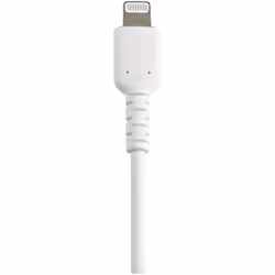StarTech.com 6 inch (15cm) Durable White USB-A to Lightning Cable - Heavy Duty Rugged Aramid Fiber USB Type A to Lightning Charger/Sync Power Cord - Apple MFi Certified iPad/iPhone 12 - Additional view 6
