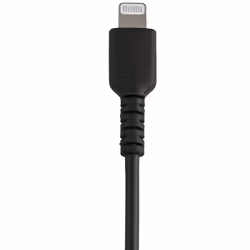StarTech.com 12inch (30cm) Durable Black USB-A to Lightning Cable - Heavy Duty Rugged Aramid Fiber USB Type A to Lightning Charger/Sync Power Cord - Apple MFi Certified iPad/iPhone 12 - Additional view 6