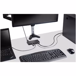 StarTech.com 2 Port Hybrid USB-A + HDMI & USB-C KVM Switch - Single 4K 60Hz HDMI 2.0 Monitor - Compact Desktop and/or Laptop HDMI KVM Switch - USB Bus Powered - Thunderbolt 3 Compatible - Additional view 7