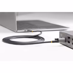 StarTech.com 3ft (1m) Top Screw Locking USB C Cable 10Gbps - USB 3.1/3.2 Gen 2 Type-C Cable - 100W (5A) Power Delivery Charging, DP Alt Mode - Single Screw Lock, USB-C Cord Charge/Sync - Additional view 5