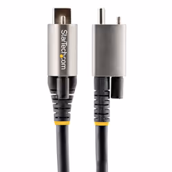 StarTech.com 3ft (1m) Top Screw Locking USB C Cable 10Gbps - USB 3.1/3.2 Gen 2 Type-C Cable - 100W (5A) Power Delivery Charging, DP Alt Mode - Single Screw Lock, USB-C Cord Charge/Sync - Additional view 6