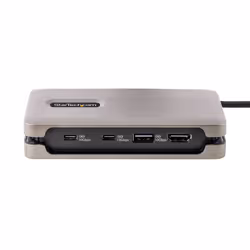 StarTech.com USB-C Multiport Adapter, 4K 60Hz HDMI 2.0b, HDR, USB 3.2 Gen 2 10Gbps Hub (2xUSB-C, 1xUSB-A), 100W PD Pass-Through, Mini Travel Dock, 12"/30cm Cable, Laptop Docking Station - Additional view 5