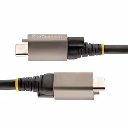 StarTech.com 20" (50cm) Top Screw Locking USB C Cable 10Gbps - USB 3.1/3.2 Gen 2 Type-C Cable - 100W (5A) Power Delivery Charging, DP Alt Mode - Single Screw Lock, USB-C Cord Charge/Sync - Additional view 4