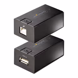 StarTech.com 150m (492ft) USB 2.0 Extender over Cat5e/Cat6 Ethernet Cable, Externally Powered USB Extender via RJ45/Network C ...