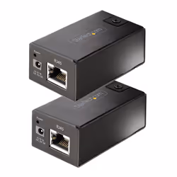 StarTech.com 150m (492ft) USB 2.0 Extender over Cat5e/Cat6 Ethernet Cable, Externally Powered USB Extender via RJ45/Network Cable, USB Over Ethernet Cable Extender/Adapter