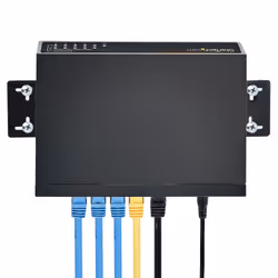 StarTech.com Unmanaged 2.5G Switch - 5 Port Gigabit Switch - 2.5GBASE-T Unmanaged Ethernet Switch - Ethernet Splitter - Din Rail or Wall Mount - Multi-Gigabit - Auto-MDIX - 9K Jumbo - Additional view 8