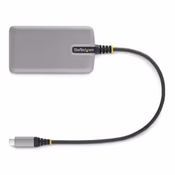 StarTech.com 3-Port USB-C Hub with Ethernet - 3x USB-A Ports, Gigabit Ethernet RJ45, USB 3.0 5Gbps, Bus-Powered, 1ft/30cm Long Cable - Portable Laptop USB Type-C Hub Adapter w/GbE - Additional view 6