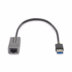 StarTech.com USB 3.0 to Gigabit Ethernet Network Adapter - 10/100/1000 Mbps, USB to RJ45, USB 3.0 to LAN Adapter, USB 3.0 Ethernet Adapter (GbE), 11in Attached Cable, Driverless Install - Additional view 4