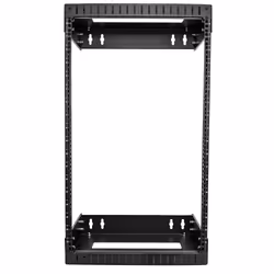 StarTech.com 18U 19" Wall Mount Network Rack - Adjustable Depth 12-20" 2 Post Open Frame Server Room Rack for AV/Data/ IT Communication/Computer Equipment/Switch w/Cage Nuts & Screws - Additional view 3