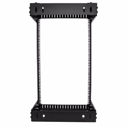 StarTech.com 18U 19" Wall Mount Network Rack - Adjustable Depth 12-20" 2 Post Open Frame Server Room Rack for AV/Data/ IT Communication/Computer Equipment/Switch w/Cage Nuts & Screws - Additional view 4