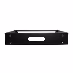 StarTech.com 2U Wall Mount Network Rack - 14In. Deep (Low Profile) - 19" Patch Panel Bracket for Shallow Server, IT Equipment, Network Switches - 77lbs/35kg Weight Capacity, Black - Additional view 4