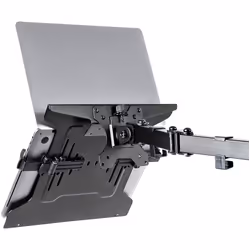 StarTech.com VESA Laptop Tray - Adjustable Monitor Arm Laptop Tray Secures Notebooks (4.5kg / 9.9lb) - 75x75 & 100x100 VESA Mount Holes - Ventilated - For Monitor Desk Mounts/Stands - Additional view 5