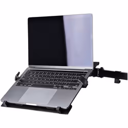 StarTech.com VESA Laptop Tray - Adjustable Monitor Arm Laptop Tray Secures Notebooks (4.5kg / 9.9lb) - 75x75 & 100x100 VESA Mount Holes - Ventilated - For Monitor Desk Mounts/Stands - Additional view 7
