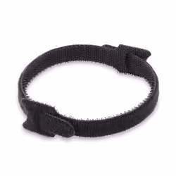 StarTech.com 6in Hook and Loop Cable Ties - 50 Pack - Black - Reusable Cable Straps - Adjustable and Flexible - Cord Organizer Tie/Wraps for Cable Management - Wire Loop Ties - Additional view 6